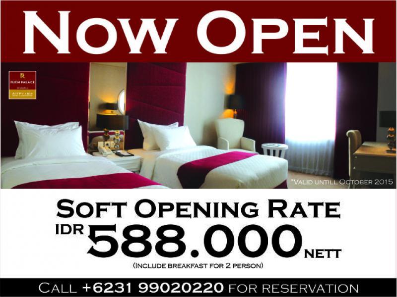 Opening of Rich Palace Hotel