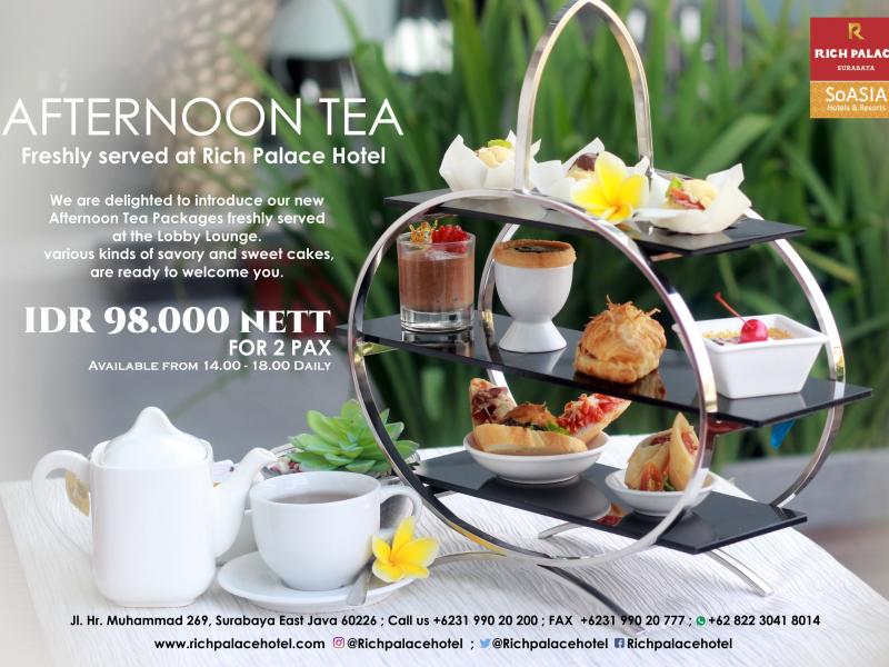 Newest Afternoon Tea Package at The...